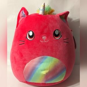 Squishmallow Brand New Lizette Rainbowcorn  12 inch NWT Valentine's Day  #31